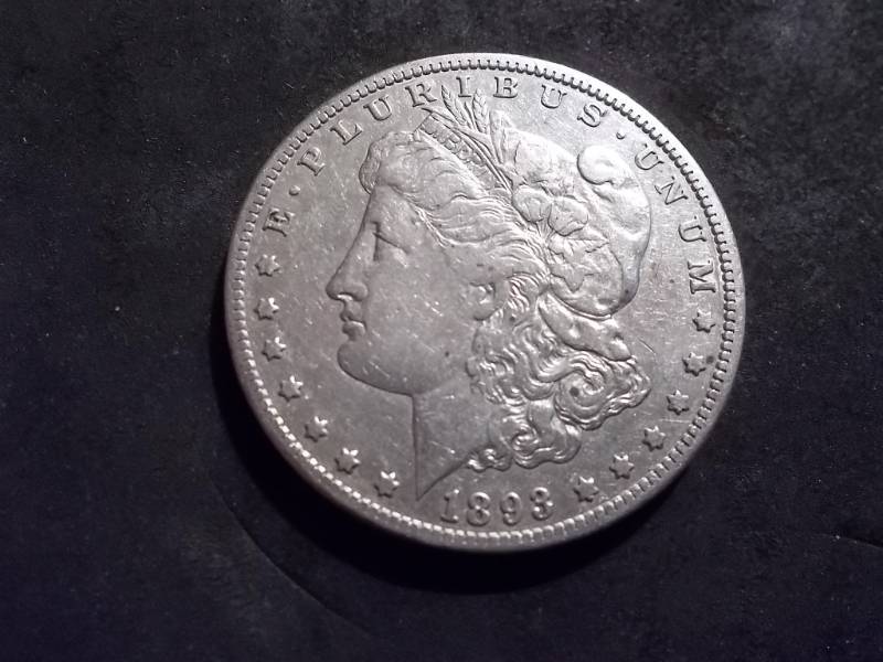 1893 CC Morgan Silver Dollar