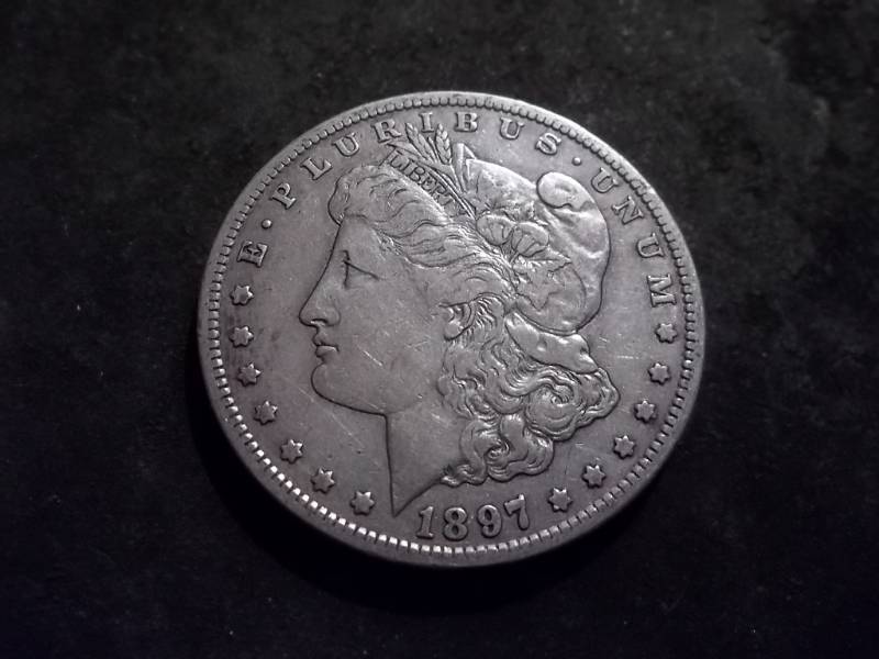 1897 S Morgan Silver Dollar