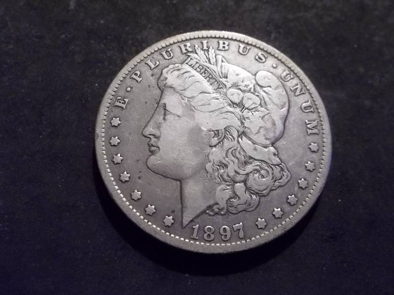 1897 O Morgan Silver Dollar