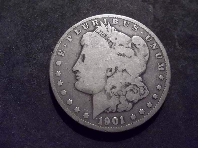 1901 O Morgan Silver Dollar