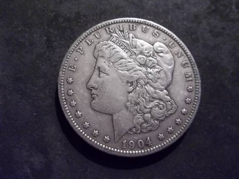 1904  Morgan Silver Dollar