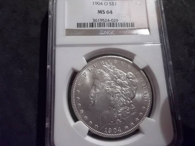 1904 O Morgan Silver Dollar