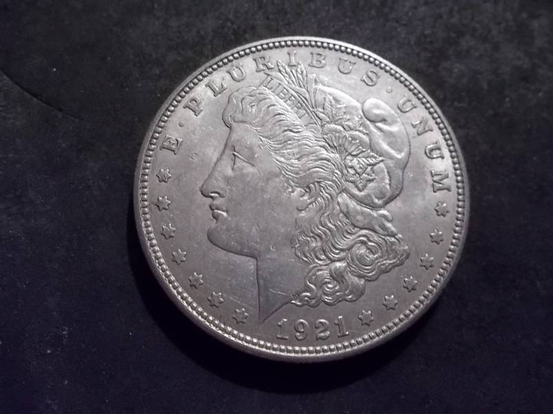1921 D Morgan Silver Dollar