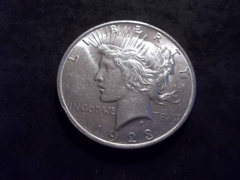 1923 D Peace Silver Dollar