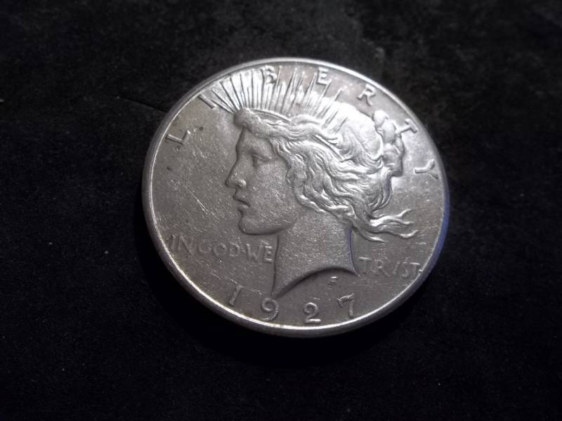 1927 Peace Silver Dollar