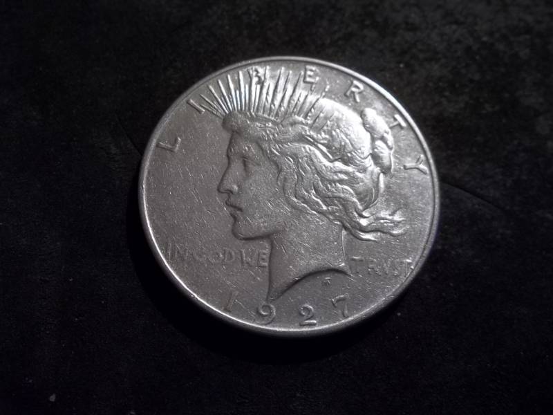 1927 S Peace Silver Dollar