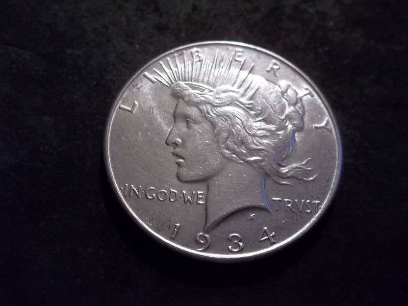1934 Silver Peace Dollar