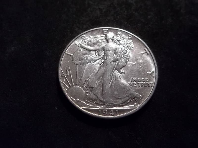 1941 D Walker Half Dollar
