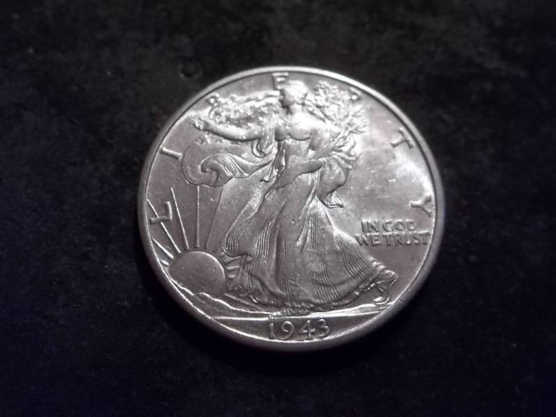 1943 D  Walker Half Dollar