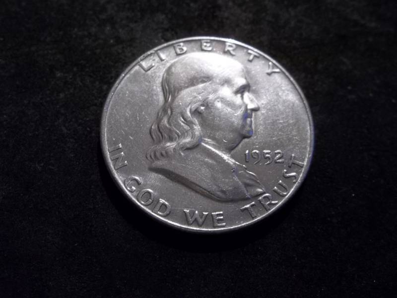 1952 D Franklin Half Dollar