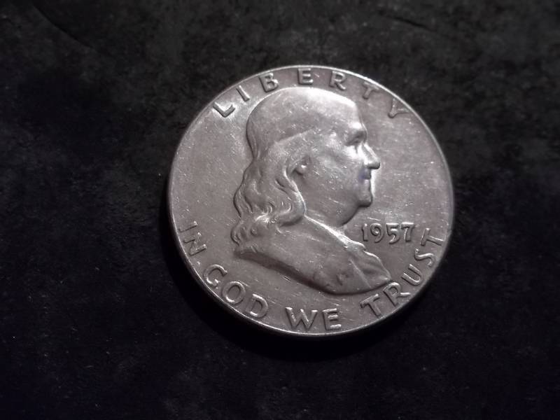 1957  Franklin Half Dollar