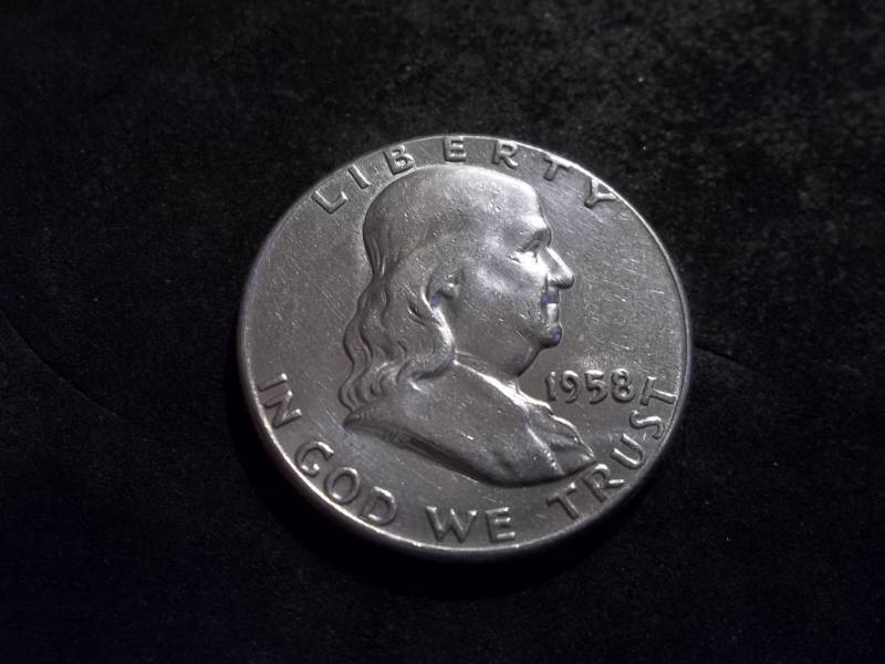 1958 Franklin Half Dollar