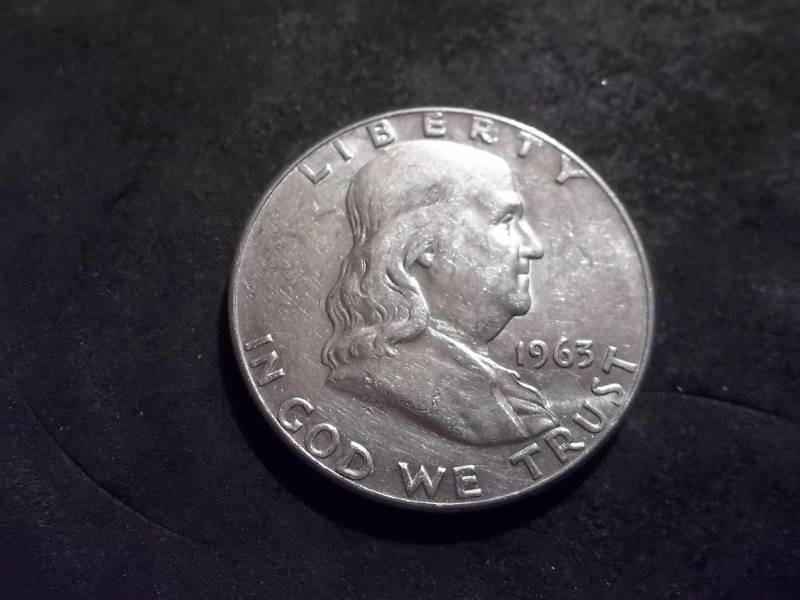 1963 D Franklin Half Dollar