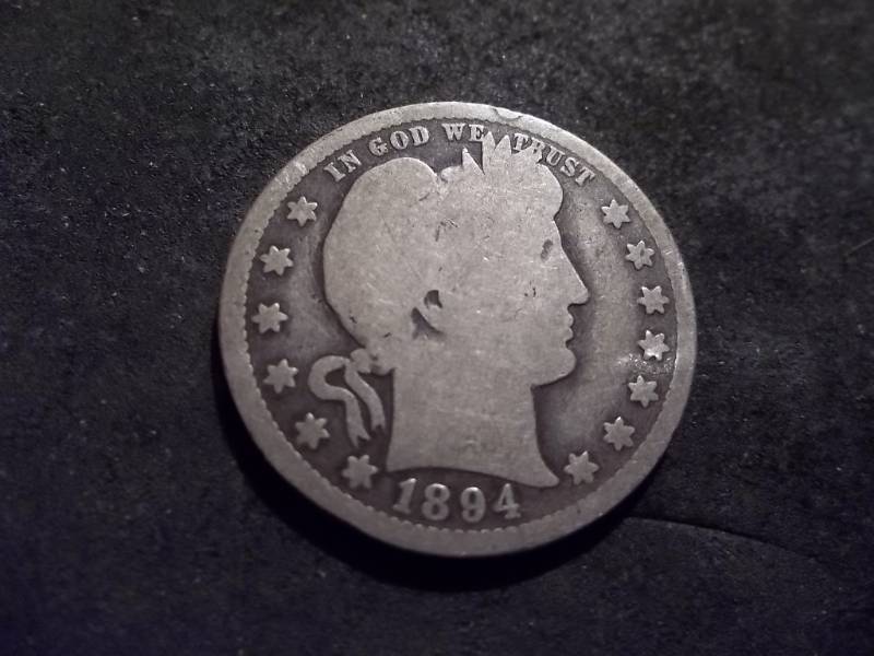 1894 O Barber Quarter