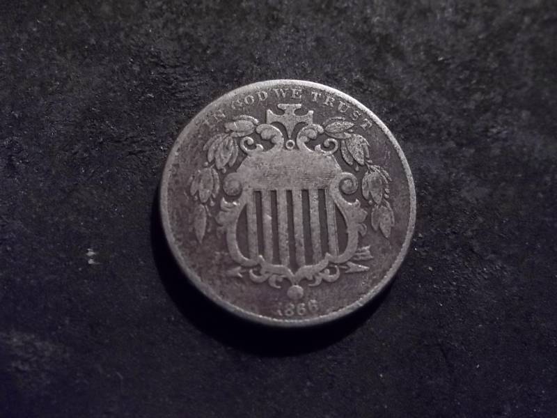 1866 Shield Nickel
