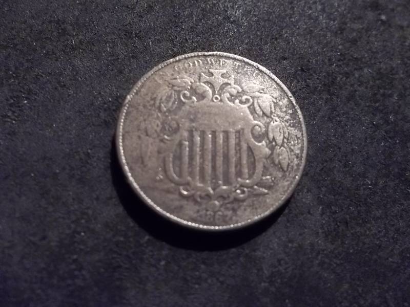 1867 Shield Nickel