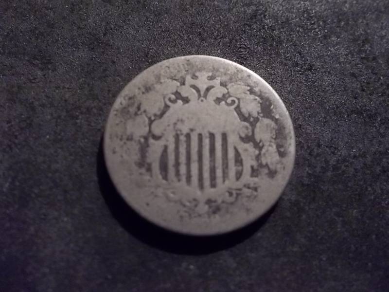 1869 Shield Nickel