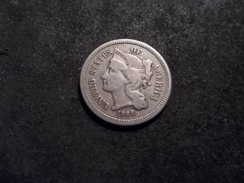 1866 3-Cent Nickel