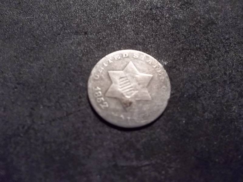 1852 3-Cent Silver