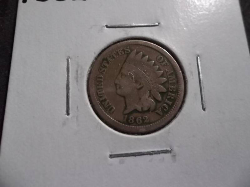 1862 Indian Head Cent