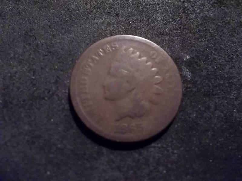 1865 Indian Head Cent Fancy 5