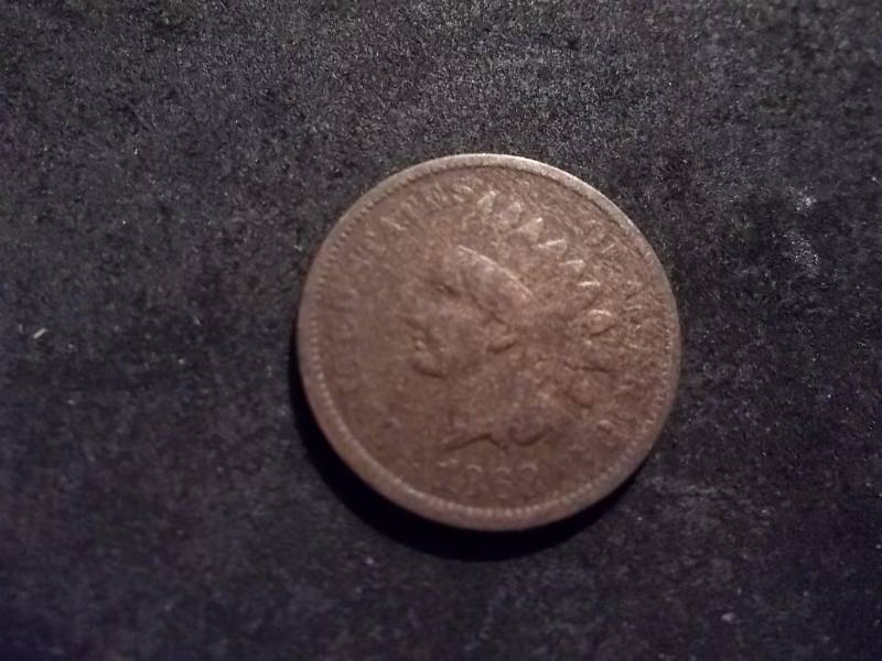 1868 Indian Head Cent