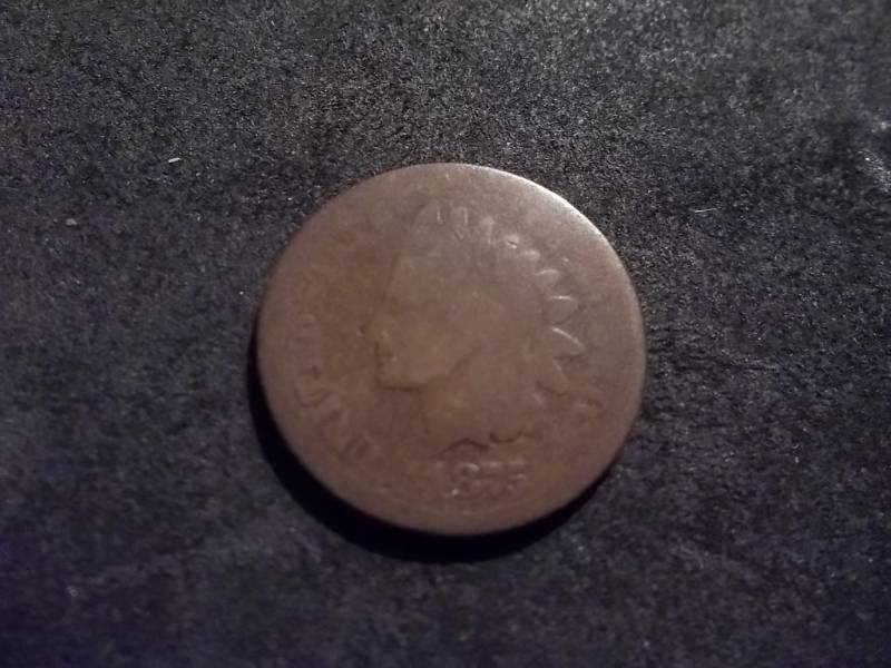 1875 Indian Head Cent