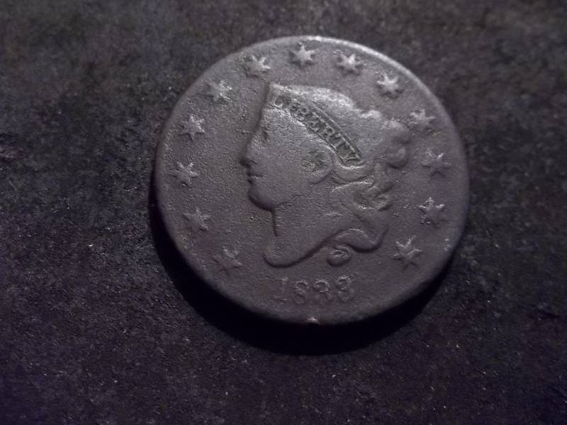 1833 Large Cent