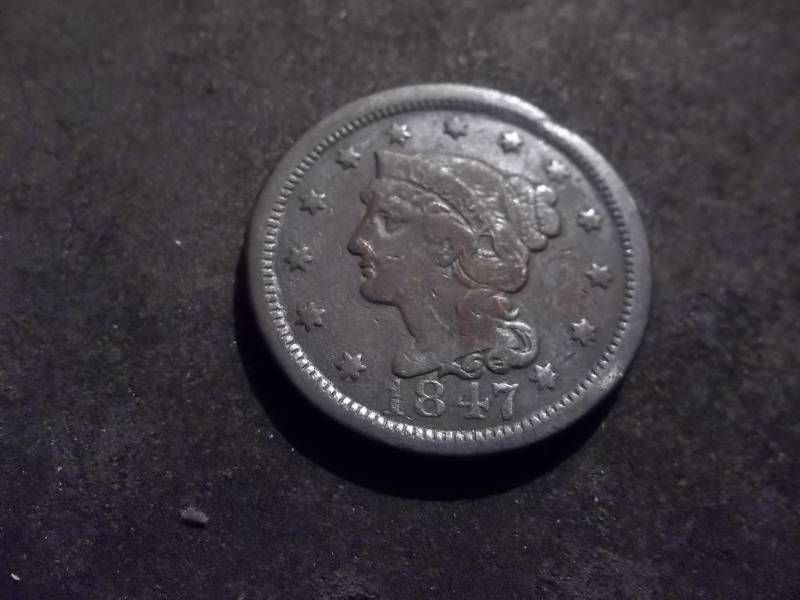 1847 Large Cent
