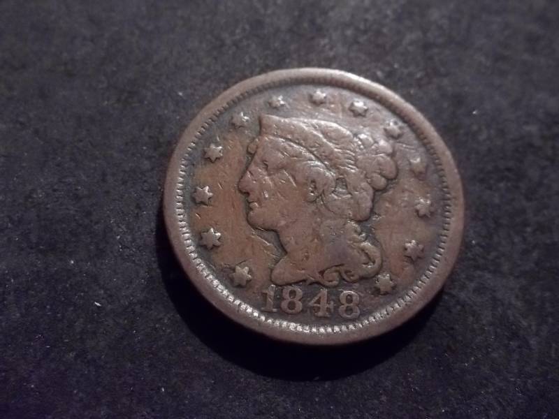 1848 Large Cent