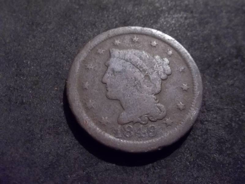 1849 Large Cent