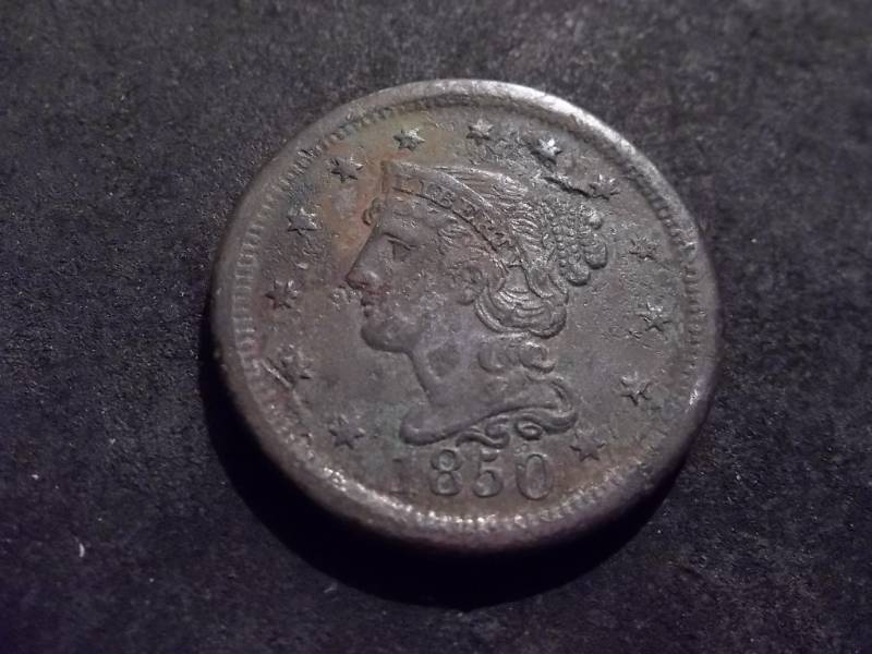 1850 Large Cent