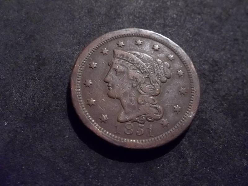 1851 Large Cent