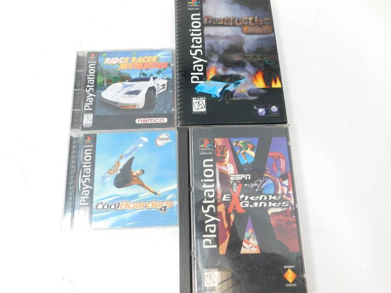 lot 13 image: Four Play Station Games