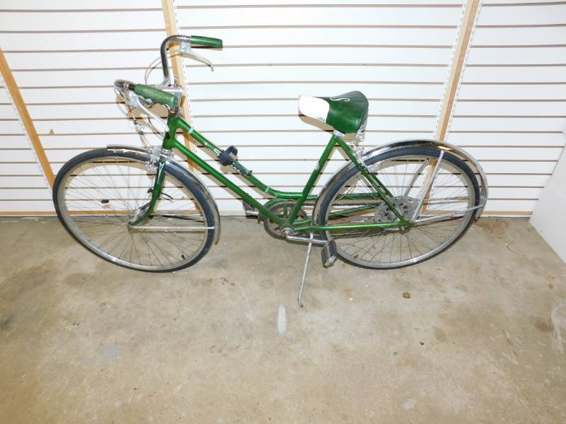 green schwinn bike