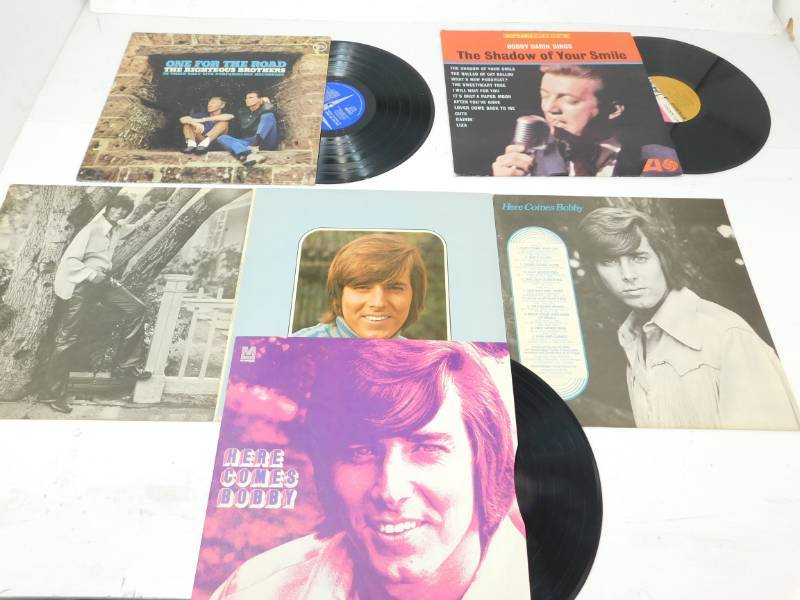 lot 48 image: Three Vintage Record Albums