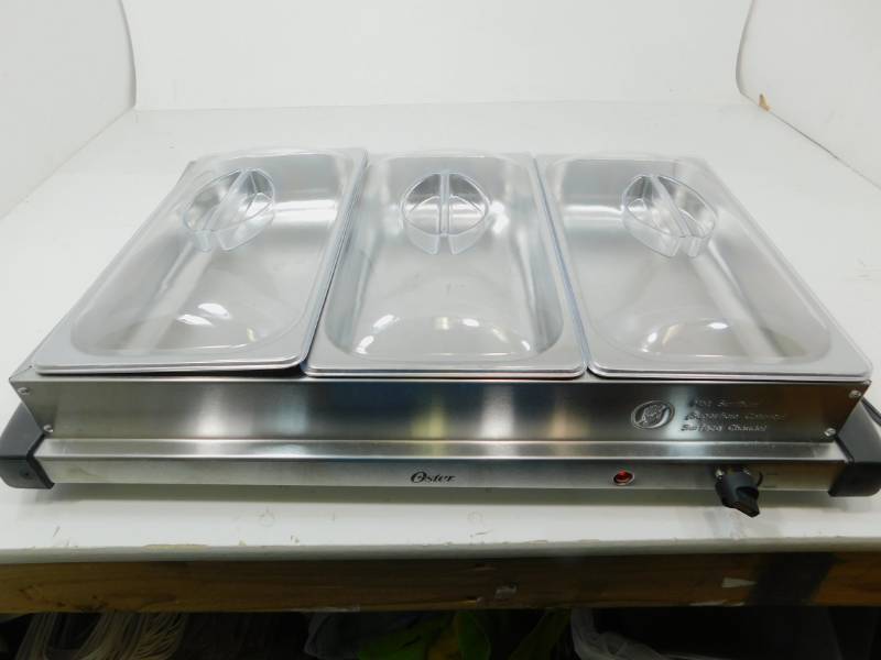 lot 71 image: Oster Triple Buffet Server & Warming Tray