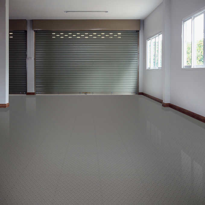 lot 2 image: Gray Supreme Garage Tiles, Retail $79.99