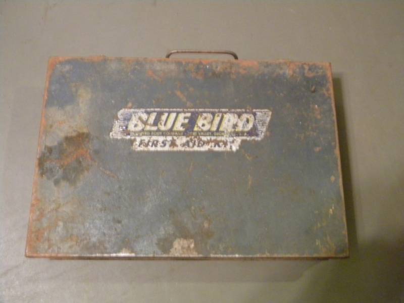 Blue Bird First Aid Kit full of Tools