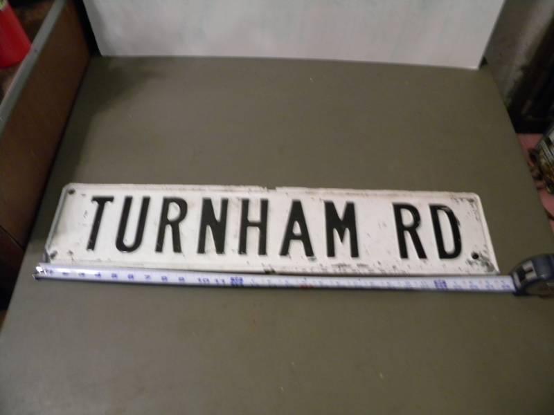 Turnham Rd Street Sign