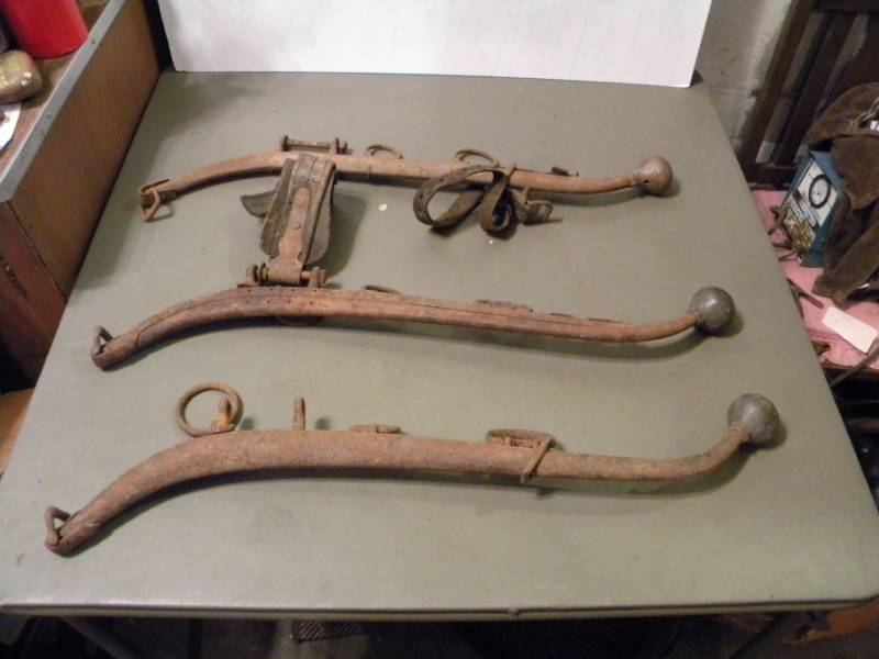 3 Horse Harness Hames