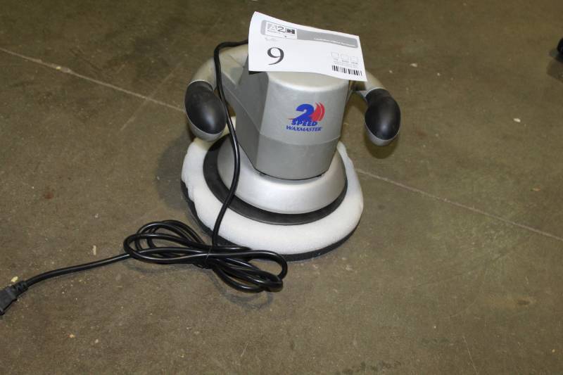 lot 9 image: Waxmaster 10in. 2-Speed Random Orbit Waxer