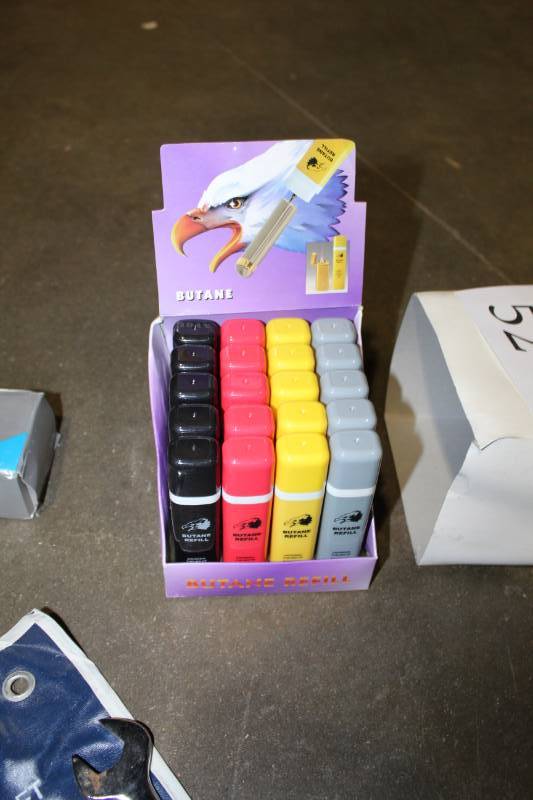 lot 52 image: Butane Lighters