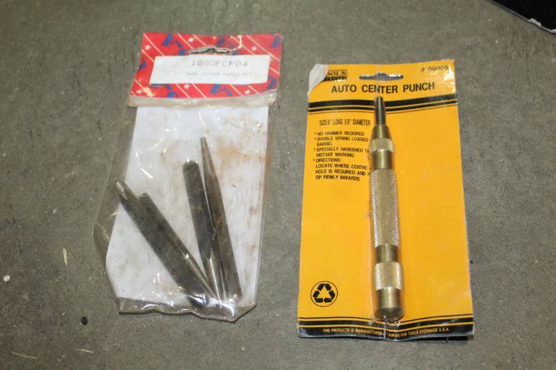 lot 128 image: Center Punches