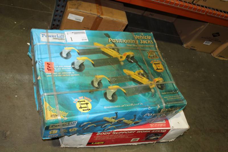 lot 1 image: PowerLift Vehicle Positioning Jacks