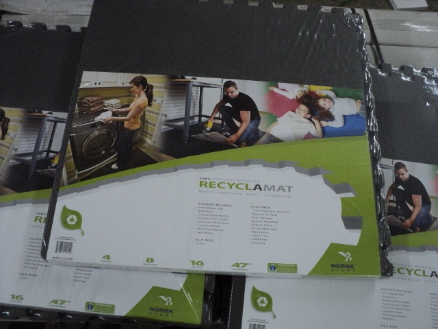 6 Four packs of Recyclamat interloc...