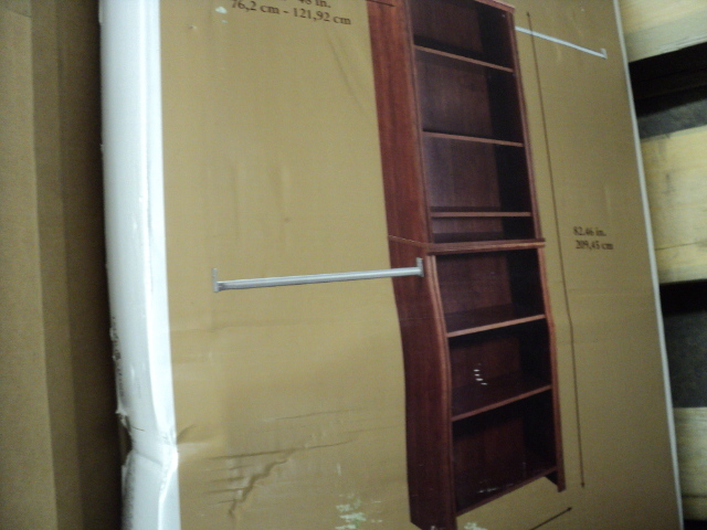 ClosetMaid 5 ft x 10 ft closet kit...