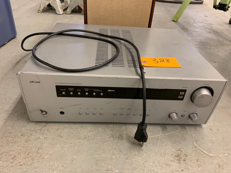 lot 328 image: HOME THEATER COMPONENTS