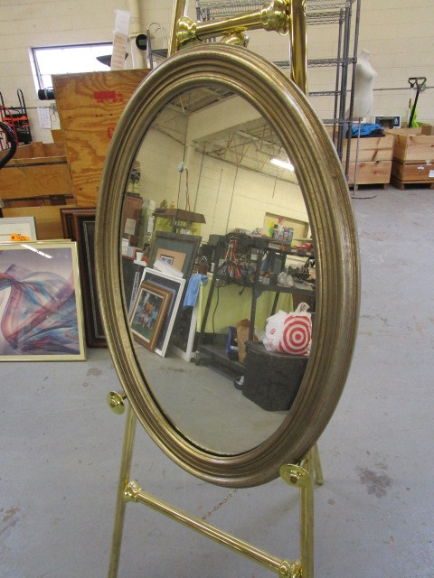 lot 392 image: 4 FRAMED MIRRORS