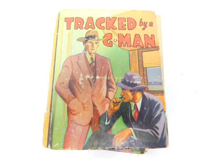 lot 53 image: Tracked By a G Man Big Little Book